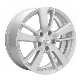 Khomen Wheels KHW1704 (Outlander) 7x17 PCD5x114.3 ET38 DIA 67.1  F-Silver