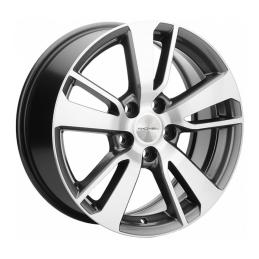 Khomen Wheels KHW1704 (Outlander) 7x17 PCD5x114.3 ET38 DIA 67.1  Gray-FP