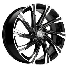 Khomen Wheels KHW1901 (Haval 7/7x) 7.5x19 PCD5x114.3 ET40 Dia64.1 Black-FP