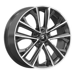 СКАД Premium КР012 (18_EXEED TXL) 7x18 PCD5x108 ET36 Dia65.1 Diamond black Gris