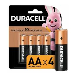 Батарейка Duracell AA LR6 1.5V 4шт (15595)