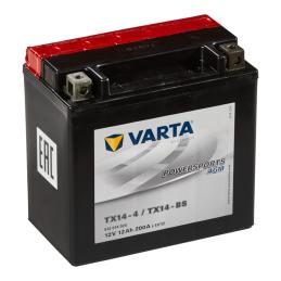 VARTA  Powersports AGM  12Ah  200 En (обр)  [TX14-BS]  512 014 020 152х88х147