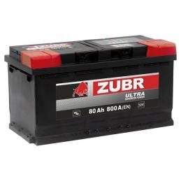 ZUBR  Ultra  80Ah  820 En (обр)  ZU800 315х175х190
