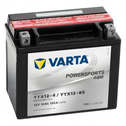 VARTA  Powersports AGM  10Ah  150 En (пр)  [TX12-BS]  510 012 015 152х88х131