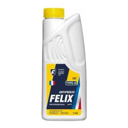 Felix Антифриз TYPE D готовый -40 C желтый G12+ (430206332) 1кг