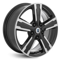 6.5x16 5*114.3 ET45 Dia60.1 Алмаз-черный