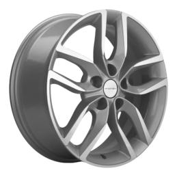 Khomen Wheels KHW1708 (Hyundai Creta) 6.5x17 PCD5x114.3 ET49 Dia67.1 F-Silver