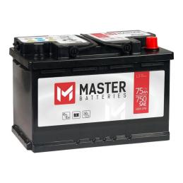 MASTER BATTERIES  75Ah  720 En (обр)  MB750 276х175х190