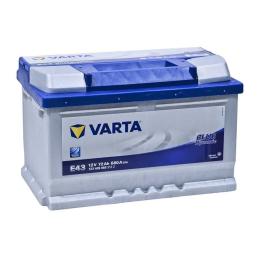 VARTA BDn 72Ah 680 En (обр) E43 276х175х175