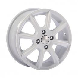 5.5x14 4*100 ET49 Dia56.6 Белый
