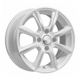 5.5x14 4*100 ET49 Dia56.6  Алмаз-белый