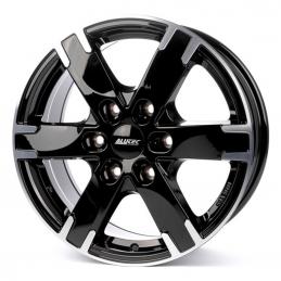 8x18 6*114.3 ET45 Dia66.1  Diamond Black Front Polished