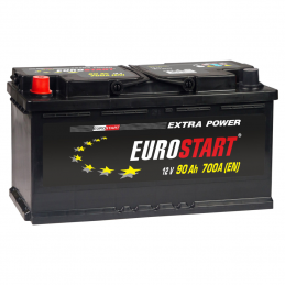 Eurostart  6 СТ  90Ah  700 En (обр)  EUA900 306х175х225  (товар по акции)