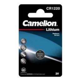 Батарейка Camelion Lithium CR1220-BP1 3В литиевая дисковая специальная 1шт (517091)