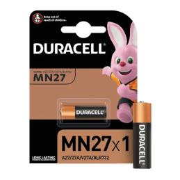 Батарейка Duracell Security MN27 BL-1 12В алкалиновая 1шт (56945)