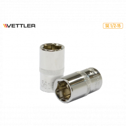 Головка торцевая VETTLER SE 1/2-15 15 мм (6-гр. квадрат 1/2)