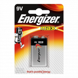 Батарейка Energizer 522/9V MAX 1шт. E301531801
