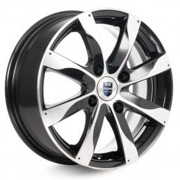 5.5x14 4*100 ET43 Dia60.1  Алмаз-черный