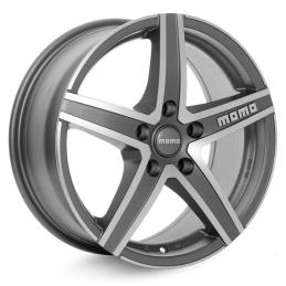 MOMO Hyperstar 7.5x17 PCD5x120 ET38 Dia74.1 Matt Antrac.-Polished Polished