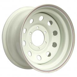 Off-Road Wheels Диск усиленный стальной белый 8x17 PCD6x139.7 ET10 Dia110 Белый