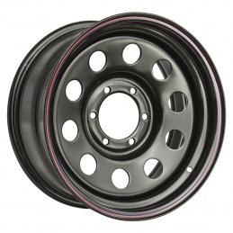 Off-Road Wheels Диск усиленный стальной черный 8x16 PCD6x139.7 ET30 Dia110 Черный