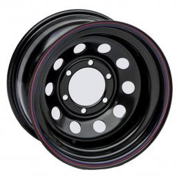 Off-Road Wheels Диск усиленный JEEP стальной черный 8x16 PCD6x114.3 ET-19 DIA 84  Черный