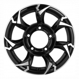 Khomen Wheels KHW1505 5.5x15 PCD5x139.7 ET5 Dia108.1 Black FP