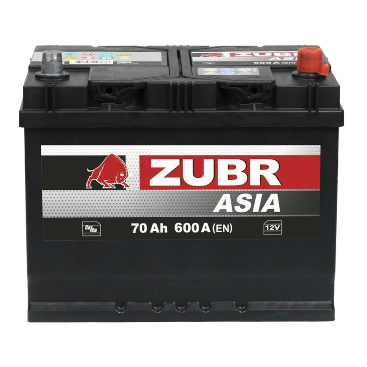 ZUBR  ULTRA ASIA  70Ah  680 En (обр)  ZSA700 260х175х225