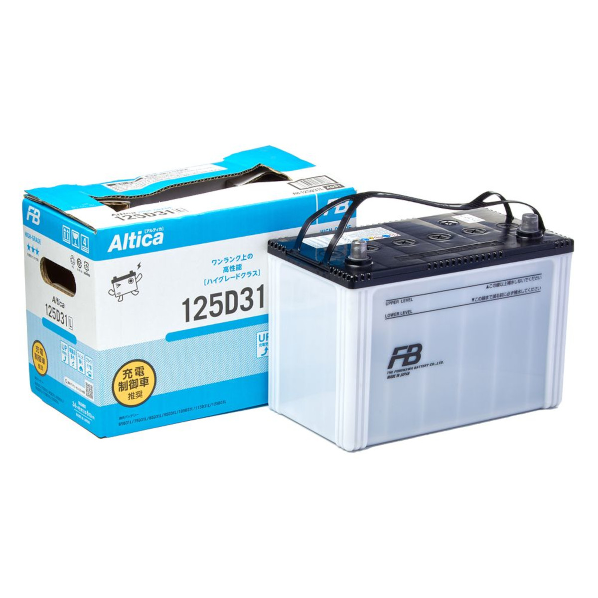 FURUKAWA АКБ  ALTICA HIGH-GRADE  90Ah  850 En (обр)  125D31L 306х175х225  (товар по акции)