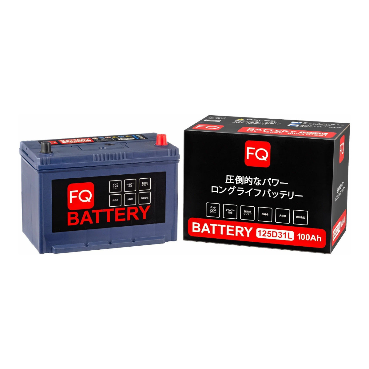 FQ  RED ENERGY SERIES  100Ah  800 En (обр)  125D31L 306х175х225  (товар по акции)