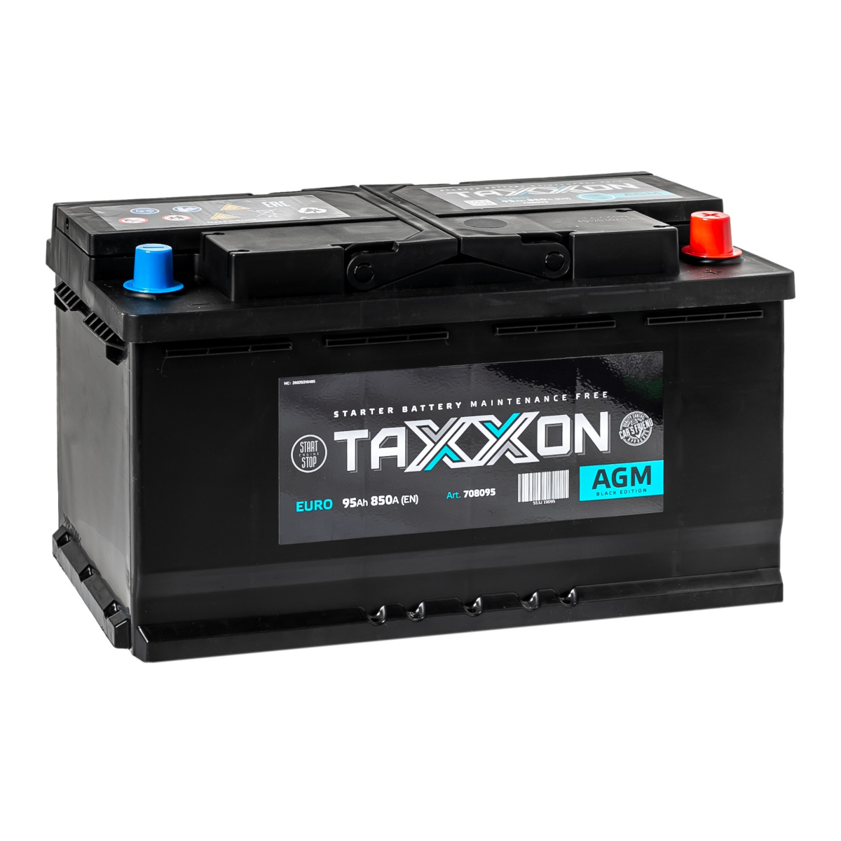 TAXXON  AGM EURO  95Ah  850 En (обр)  [708095]  353х175х190  (товар по акции)