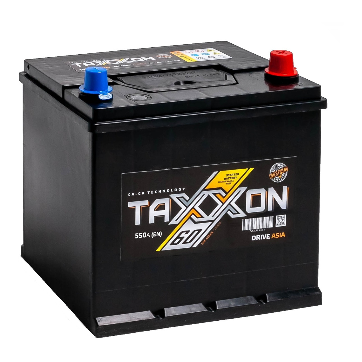 TAXXON  DRIVE ASIA  60Ah  550 En (обр)  [701060]  232х175х225  (товар по акции)