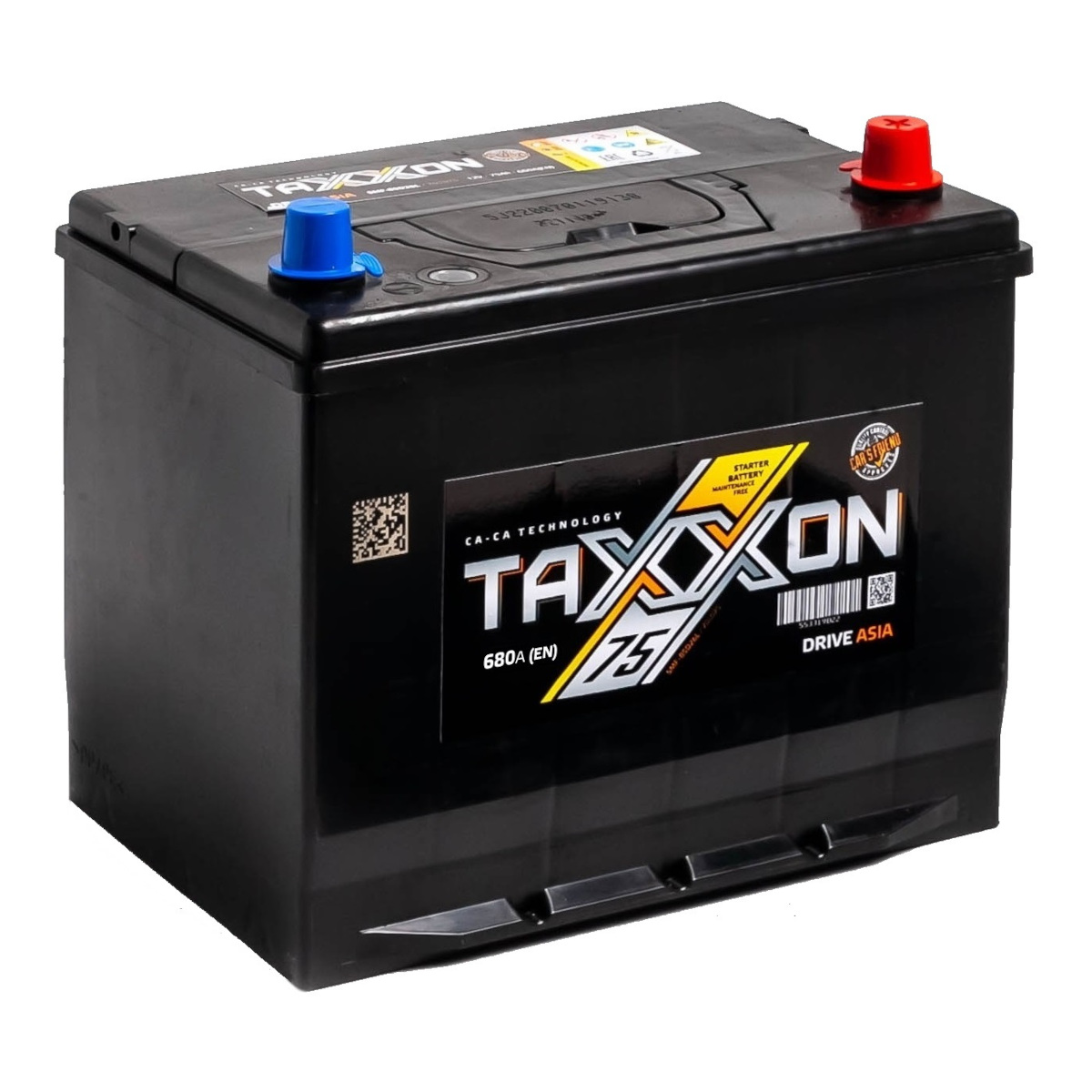 TAXXON  DRIVE ASIA  75Ah  680 En (обр)  [701075]  260х175х225  (товар по акции)