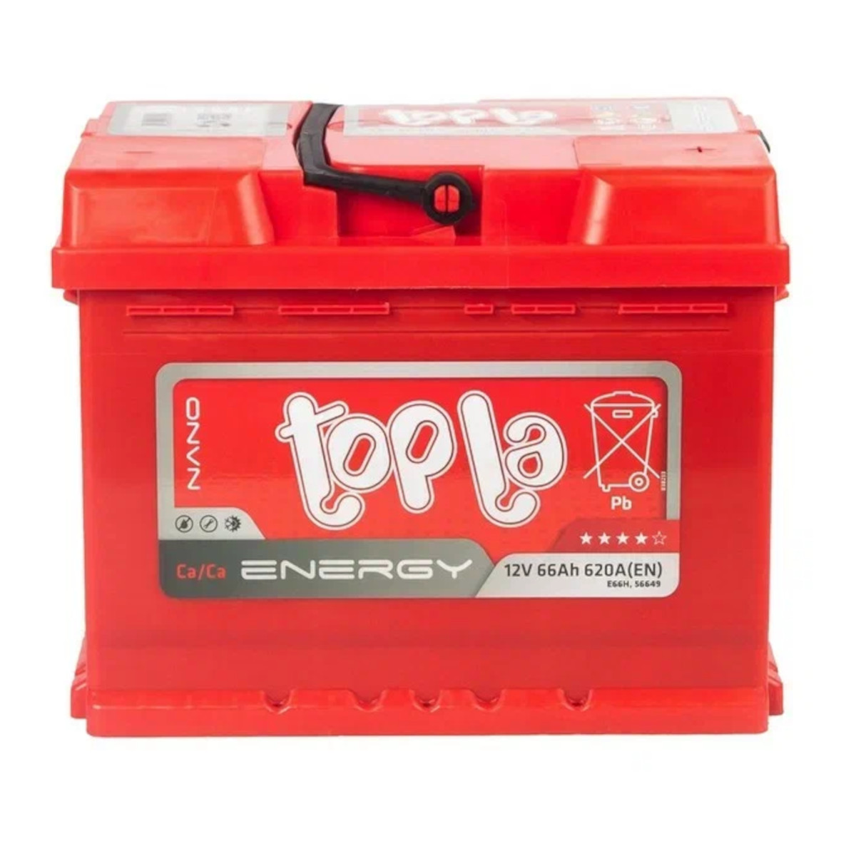 TOPLA  Energy  66Ah  620 En (обр)  108066 242х175х190  (товар по акции)