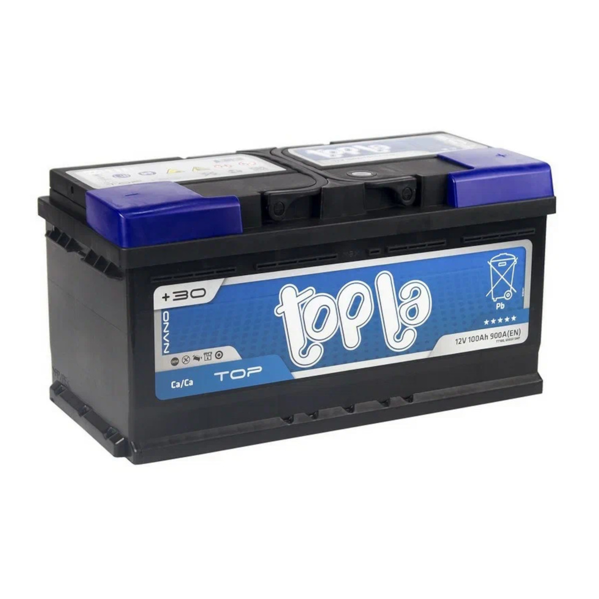 TOPLA  Top  100Ah  920 En (обр)  118800 353х175х190  (товар по акции)