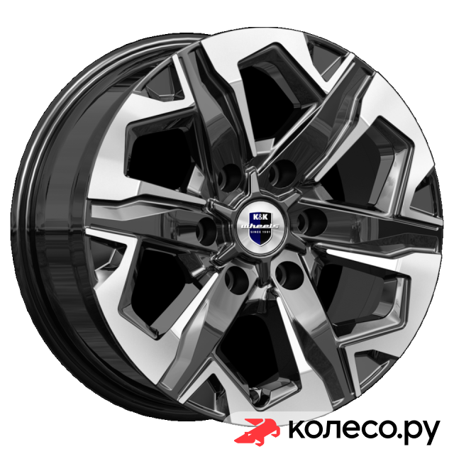 Тейт (КС1050) 7.5×17/6*139.7 D100.1 ET36 Алмаз-черный. Цена 14540 руб. Скидка, распродажа. Купить онлайн недорого.
