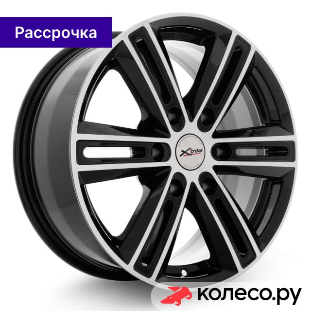 X-124 7.5x17/6*139.7 D67.1 ET38 BK/FP